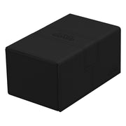 Ultimate Guard Twin Flip'n'Tray 160+ Xenoskin - Monocolour Black - Ultimate Guard