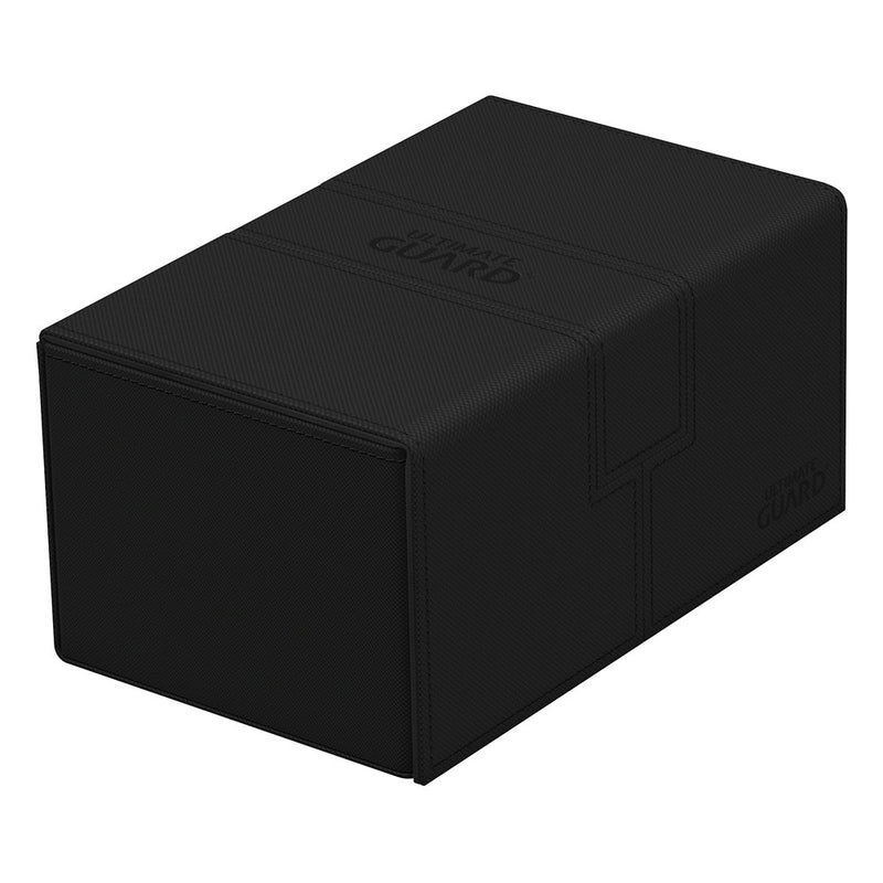 Ultimate Guard Twin Flip'n'Tray 160+ Xenoskin - Monocolour Black - Ultimate Guard