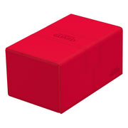 Ultimate Guard Twin Flip'n'Tray 160+ Xenoskin - Monocolour Red - Ultimate Guard