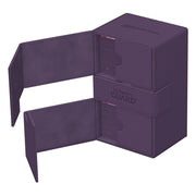 Ultimate Guard Twin Flip'n'Tray 160+ Xenoskin - Monocolour Purple - Ultimate Guard