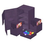 Ultimate Guard Twin Flip'n'Tray 160+ Xenoskin - Monocolour Purple - Ultimate Guard
