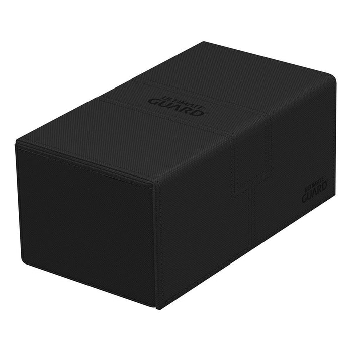 Ultimate Guard Twin Flip'n'Tray 200+ Xenoskin -  Monocolour Black
