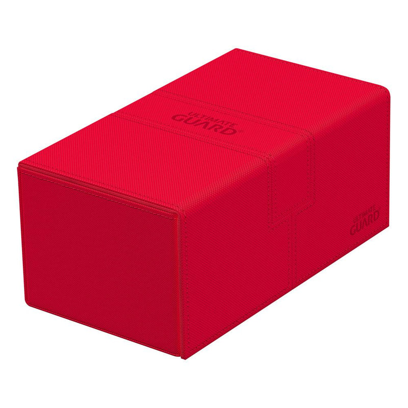 Ultimate Guard Twin Flip'n'Tray 200+ Xenoskin -  Monocolour Red