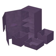 Ultimate Guard Twin Flip'n'Tray 200+ Xenoskin -  Monocolour Purple - Ultimate Guard