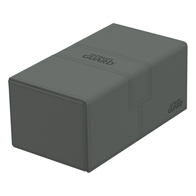 Ultimate Guard Twin Flip'n'Tray 200+ Xenoskin -  Monocolour Grey - Ultimate Guard