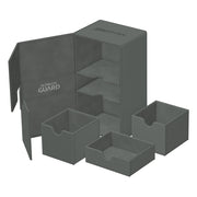Ultimate Guard Twin Flip'n'Tray 200+ Xenoskin -  Monocolour Grey - Ultimate Guard