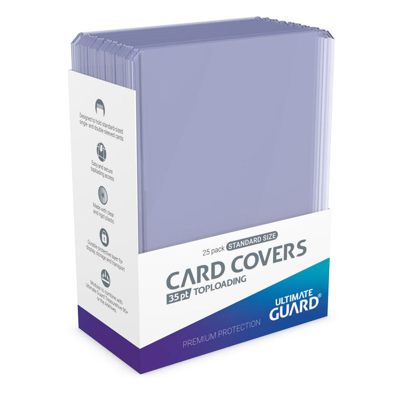 Ultimate Guard Card Covers Toploading 35 pt Clear (Pack of 25) - Ultimate Guard