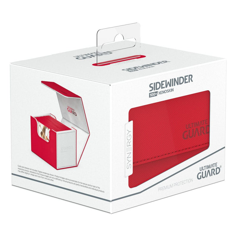 Ultimate Guard Sidewinder 100+ XenoSkin SYNERGY Red/White - Ultimate Guard