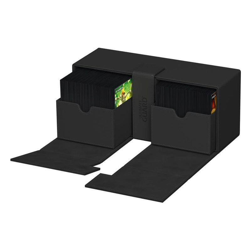 Ultimate Guard Twin Flip'n'Tray 266+ Xenoskin - Black - Ultimate Guard