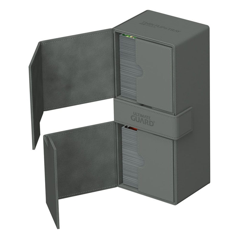 Ultimate Guard Twin Flip'n'Tray 266+ Xenoskin - Grey - Ultimate Guard