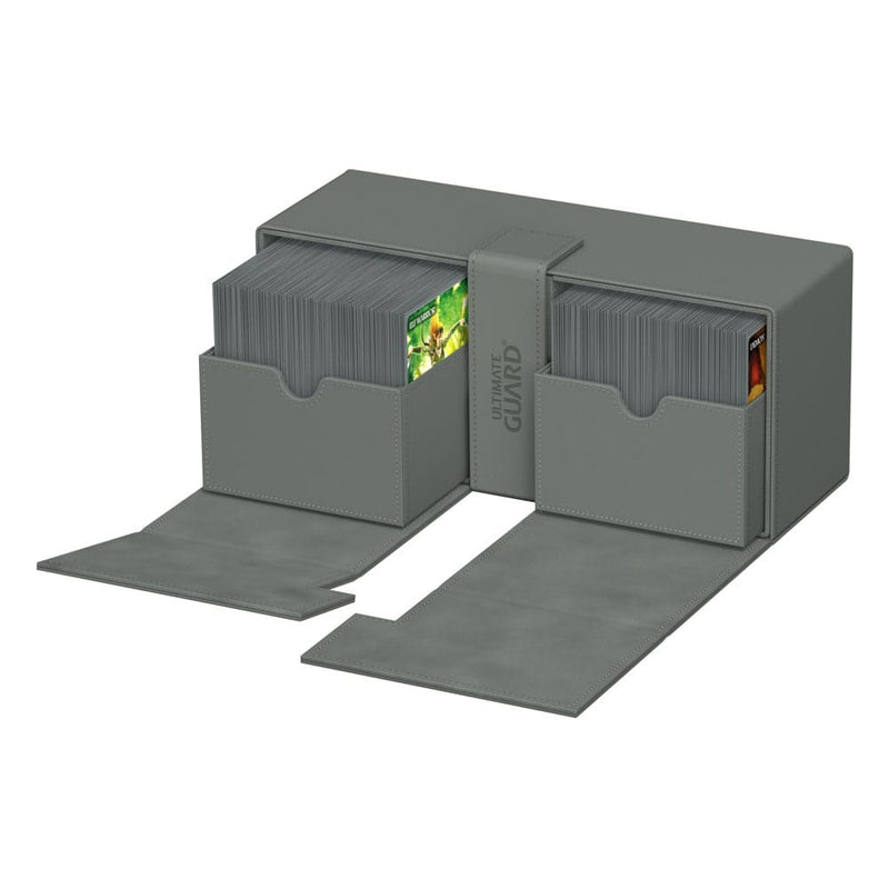 Ultimate Guard Twin Flip'n'Tray 266+ Xenoskin - Grey - Ultimate Guard