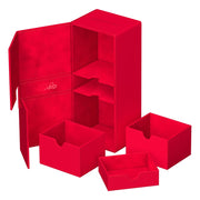 Ultimate Guard Twin Flip'n'Tray 266+ Xenoskin - Red - Ultimate Guard