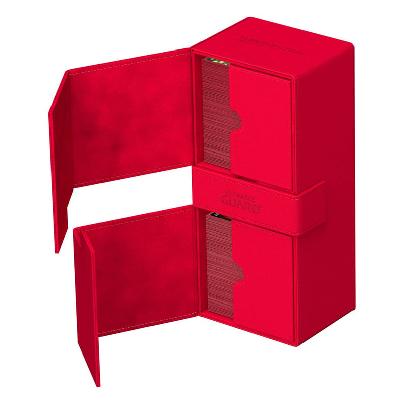 Ultimate Guard Twin Flip'n'Tray 266+ Xenoskin - Red - Ultimate Guard
