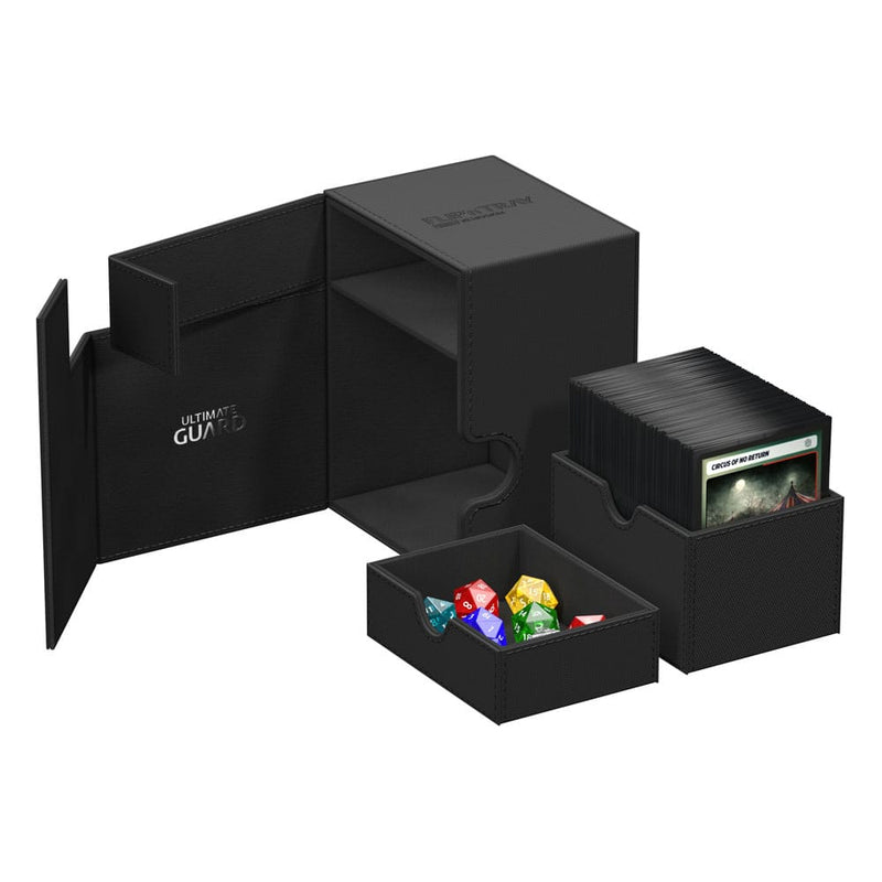 Ultimate Guard Flip'n'Tray 133+ Xenoskin - Black - Ultimate Guard