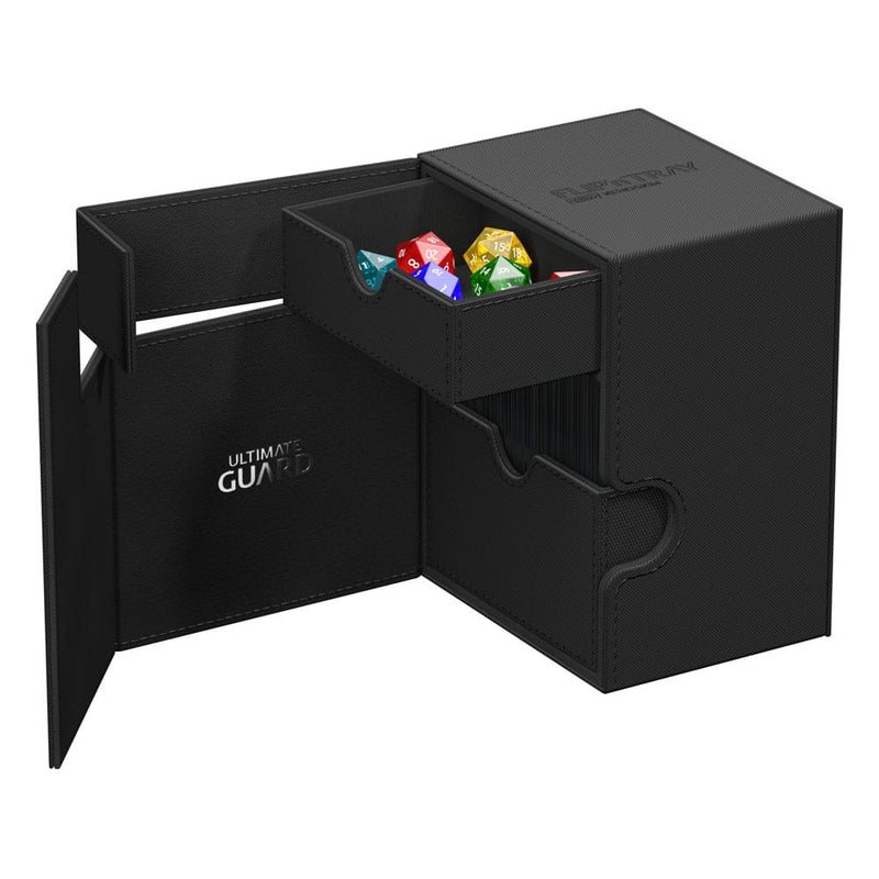 Ultimate Guard Flip'n'Tray 133+ Xenoskin - Black - Ultimate Guard