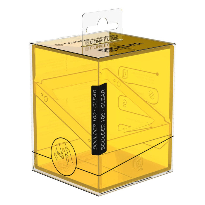 Ultimate Guard Boulder 100+ Clear - Amber - Ultimate Guard