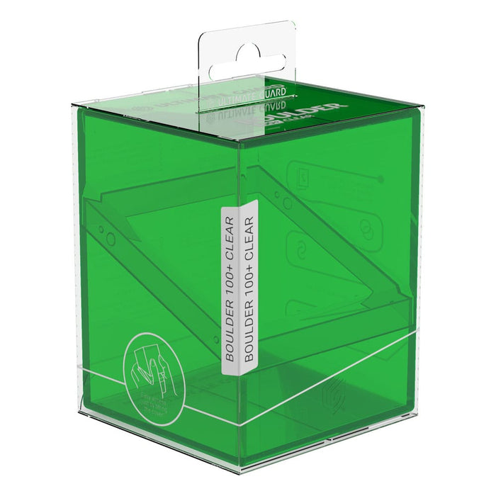 Ultimate Guard Boulder 100+ Clear - Emerald - Ultimate Guard