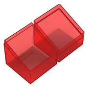 Ultimate Guard Boulder 100+ Clear - Ruby - Ultimate Guard