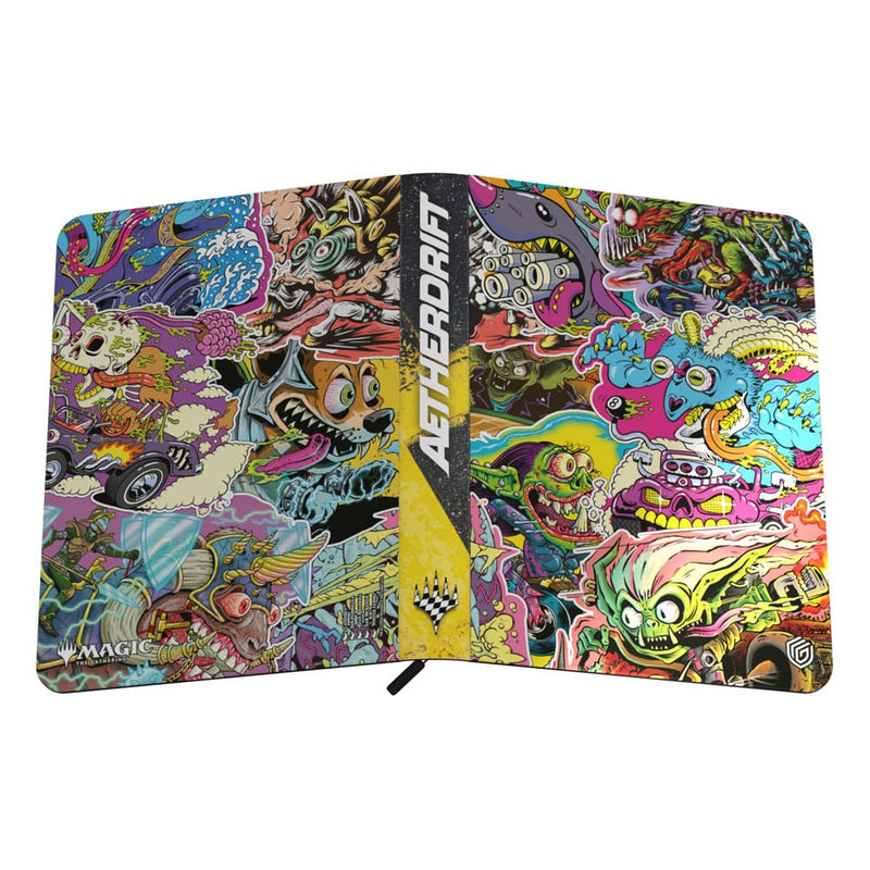 Ultimate Guard Zipfolio 360 Xenoskin "Aetherdrift" - Revved-Up Racers  - Magic The Gathering - Ultimate Guard