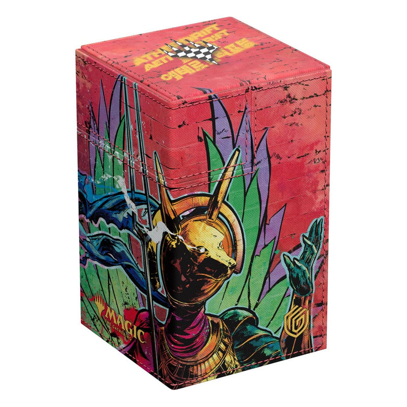 Ultimate Guard Flip'n'Tray 100+ Xenoskin "Aetherdrift" - Hazoret, Godseeker  - Magic The Gathering - Ultimate Guard
