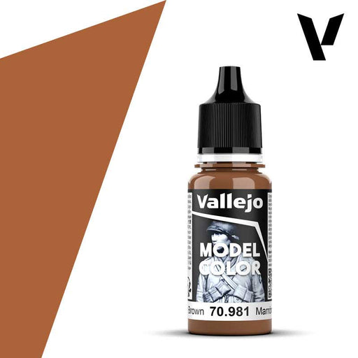 AV Vallejo Model Color 18ml - Orange Brown - Vallejo