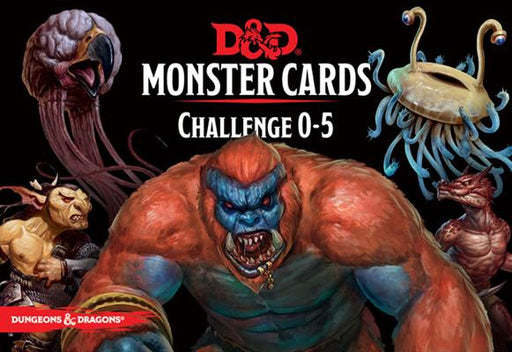 D&D Monster 0-5 Spellbook Cards - Gale Force Nine
