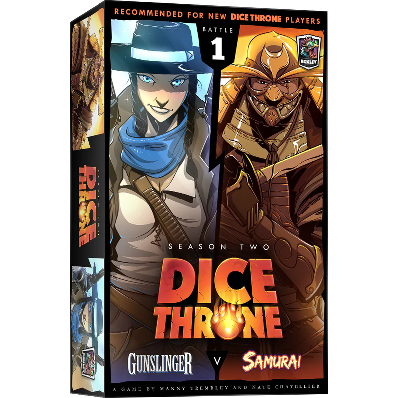 Dice Throne : Season Two : Gunslinger Vs Samurai - Roxley Games