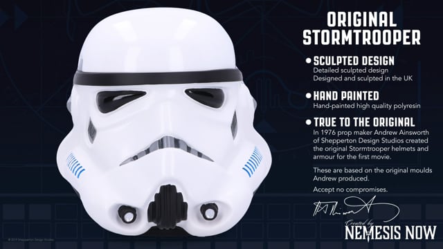 Original Stormtrooper Helmet Box - Nemesis Now