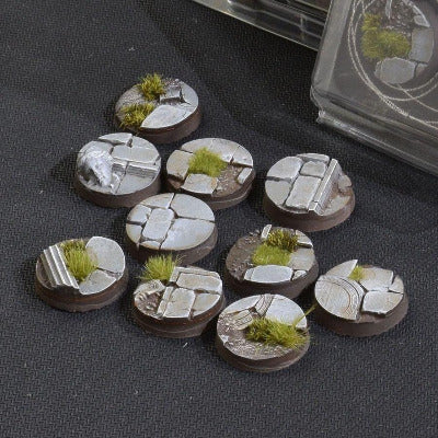 Gamers Grass - Battle Ready Temple Bases, Round 25mm (x10) - Gamers Grass