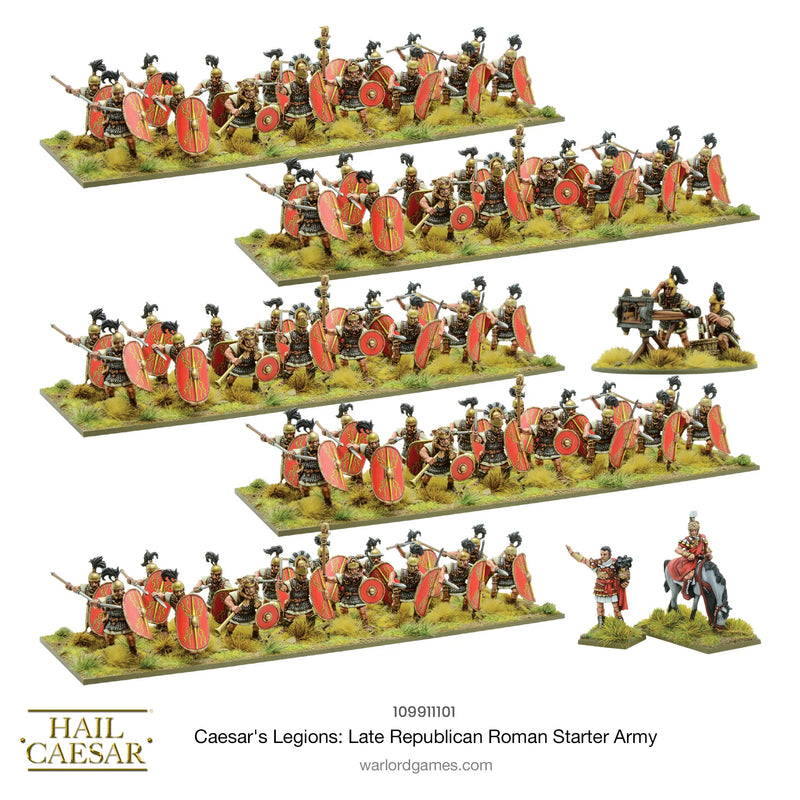 Caesar's Legions: Late Republican Roman Starter Army - Warlord Games