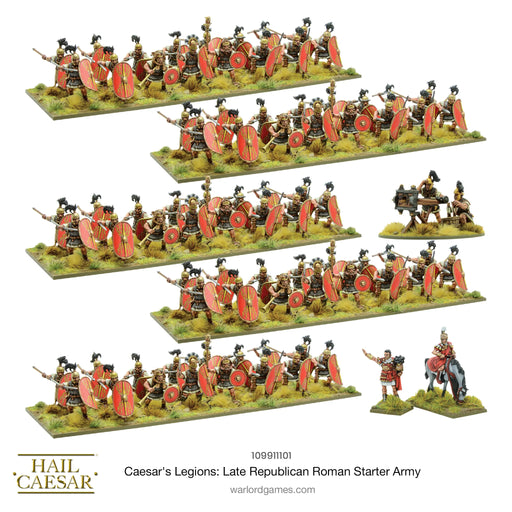 Caesar's Legions: Late Republican Roman Starter Army - Warlord Games