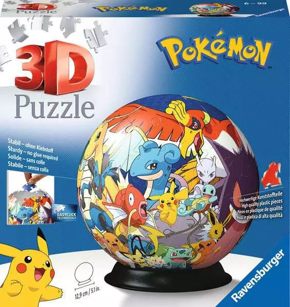 Pokemon Pokeball 3D Puzzle - Ravensburger