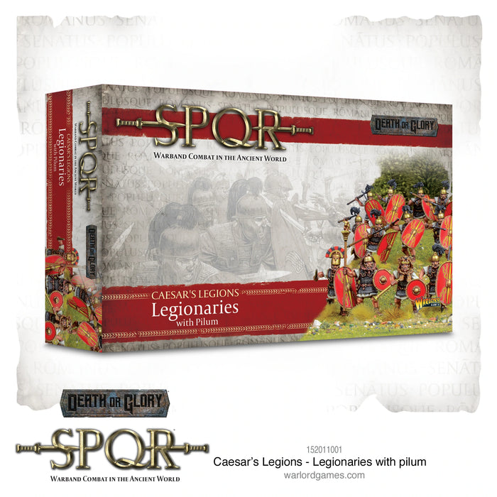 SPQR: Caesar's Legions - Legionaries with pilum - Warlord Games
