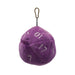 D20 Plush Dice Bag - Purple - Ultra Pro