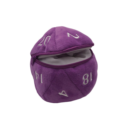 D20 Plush Dice Bag - Purple - Ultra Pro