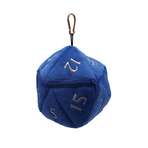 D20 Plush Dice Bag - Blue - Ultra Pro