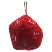 D20 Plush Dice Bag - Red - Ultra Pro