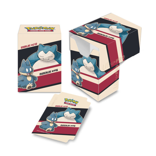 Snorlax & Munchlax Full View Deck Box for Pokemon - Ultra Pro