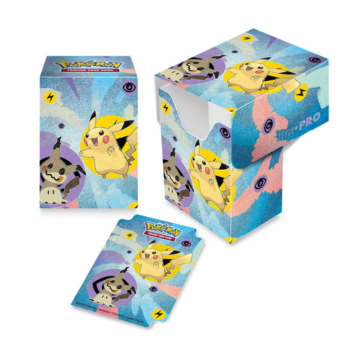 Pikachu & Mimikyu Full View Deck Box for Pokemon - Ultra Pro
