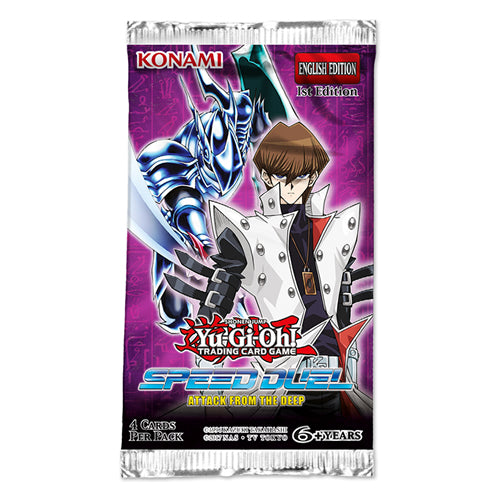 Yu-Gi-Oh Speed Duel Attack From the Deep Booster Pack - Konami