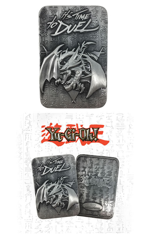 Yu-Gi-Oh Limited Edition Metal God Card - Slifer the Sky Dragon - Fanattik