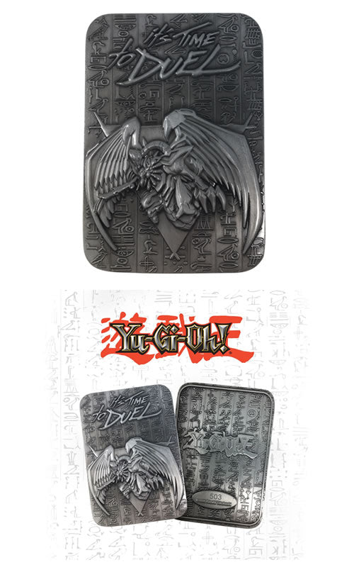 Yu-Gi-Oh Limited Edition Metal God Card - The Winged Dragon of Ra - Fanattik