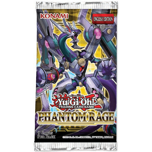 Yu-Gi-Oh Phantom Rage Booster Pack - Konami
