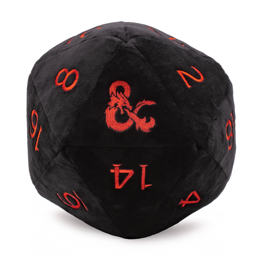 Jumbo D20 Dice Plush for Dungeons & Dragons - Ultra Pro