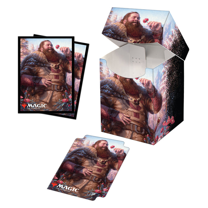 Commander Legends Hans Eriksson 100+ Deck Box and 100ct sleeves for Magic: The Gathering - Ultra Pro