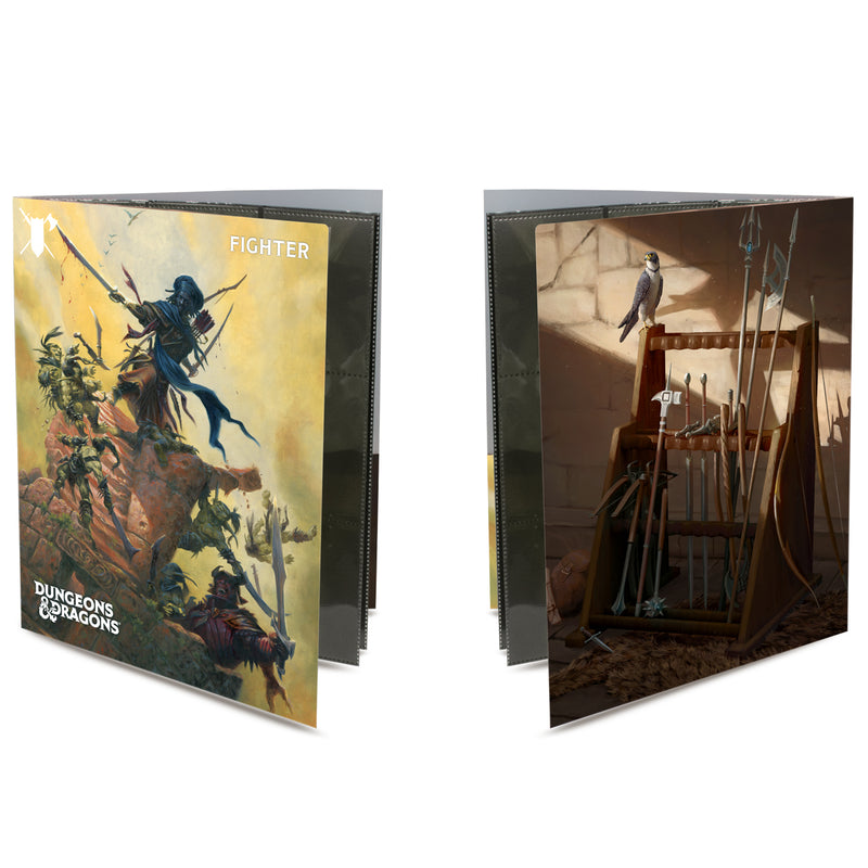 Fighter - Class Folio with Stickers for Dungeons & Dragons - Ultra Pro