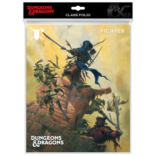 Fighter - Class Folio with Stickers for Dungeons & Dragons - Ultra Pro