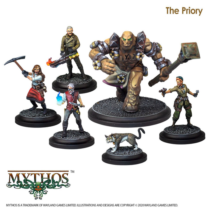 The Priory Faction Starter Set - Mythos The Game - Warcradle Studios