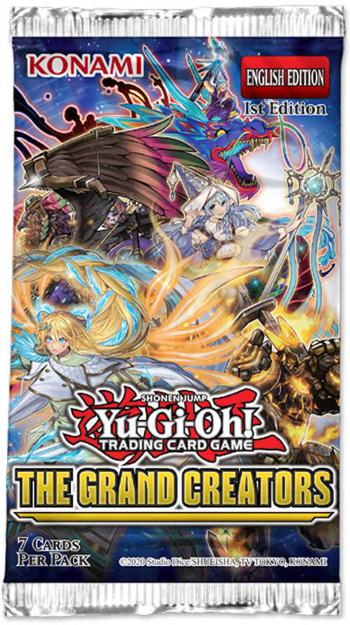 The Grand Creators Booster Pack (1st Edition) - Yu-Gi-Oh TCG - Konami