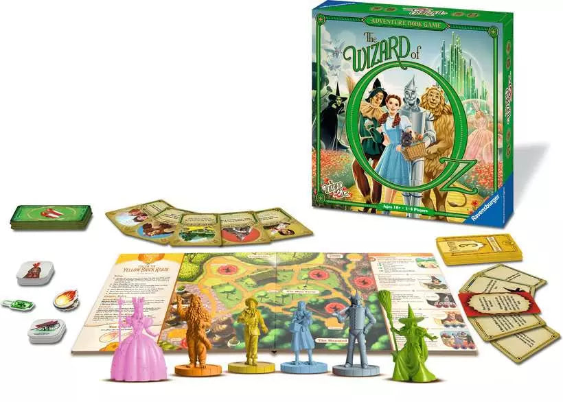The Wizard of Oz Adventure Book Game - Ravensburger